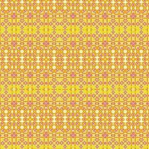 Yellow Orange Pink Square Metamorphosis