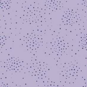 Purple Polka Dot Clusters Pantone Spring Colors