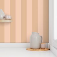 thin skinny mini retro stripes in peach beige khaki gold 