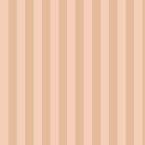 thin skinny mini retro stripes in peach beige khaki gold 