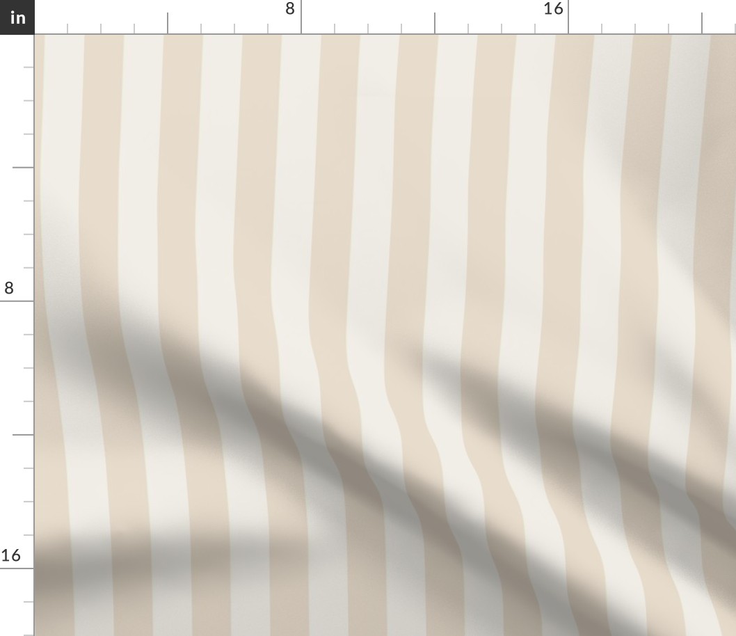 S  Pinstripe stripes in warm nude stone beige brown off white, candy stripes
