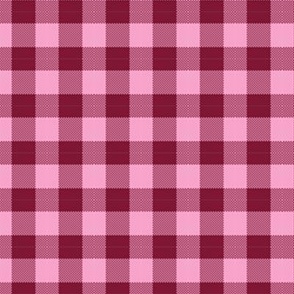 Pretty in Gingham Pink Plaid