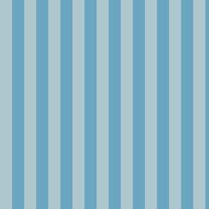 Blue on blue stripes