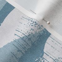 Abstract Coastal Waves Block print
