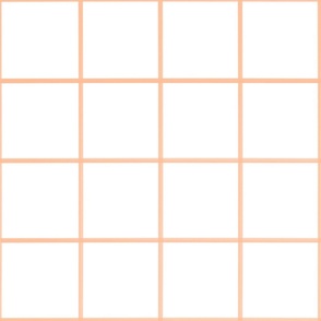Houseofmay-grouted-tiles-peach-fuzz-white-jumbo