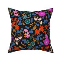 Audrey Floral Midnight Brights LARGE