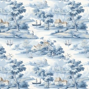 French Countryside Toile - small