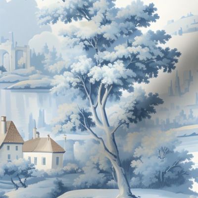French Countryside Toile - large