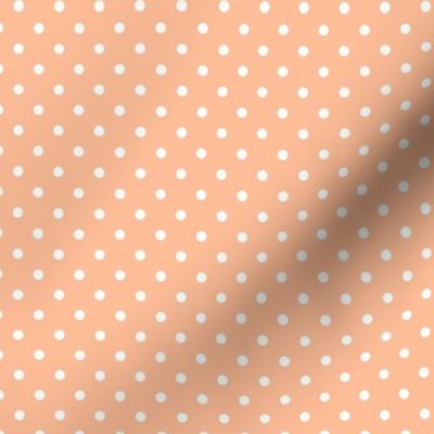 Peach Fuzz Polkadot Coordinate for Classic Pooh Collection