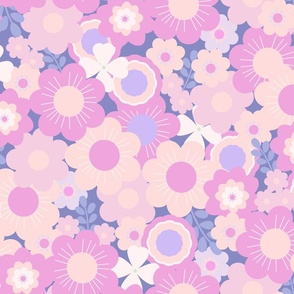Boho Floral Summer-Violet