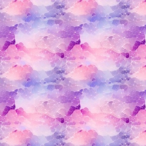 Purple, Blue & Pink Abstract 