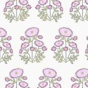 Melanie Block Bloom Olive and Mauve 6