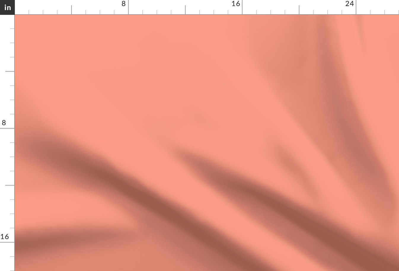 Peach Pink FA9A85, Solid, Coordinate to Pantone Color of the Year 2024 Peach Fuzz FFBE98