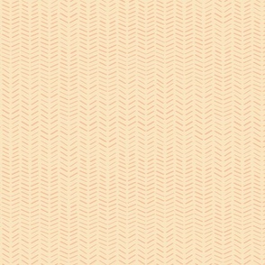 Geometric knitted lines peach on light apricot for wall paper