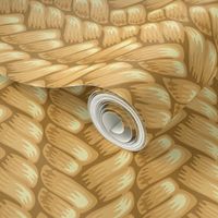 Braided fibers in Gold 