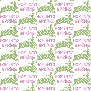 hop into spring bright green