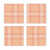 Tartan Peach Fuzz Plaid