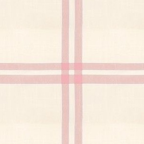 Palisades Windowpane Pink Champagne