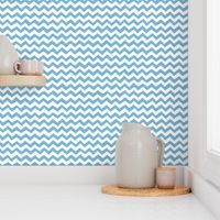 Chevron Dusk Blue