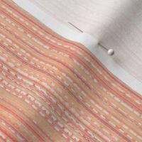 Peach Fuzz Textured Stripes