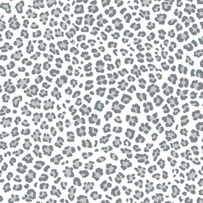 Leopard Print - Light Grey