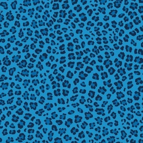 Leopard Print - Ole Miss Rebels Powder Blue