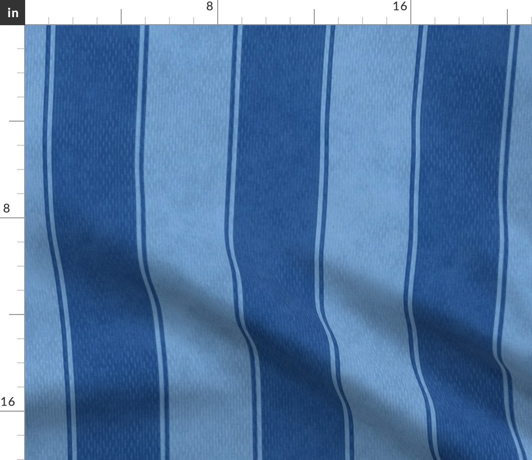 Windjammer Rustic Stripes Nautical Blue and Little Boy Blue Pantone Pairings Palette