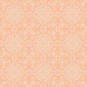 Large - Pantone Peach Fuzz Tiles