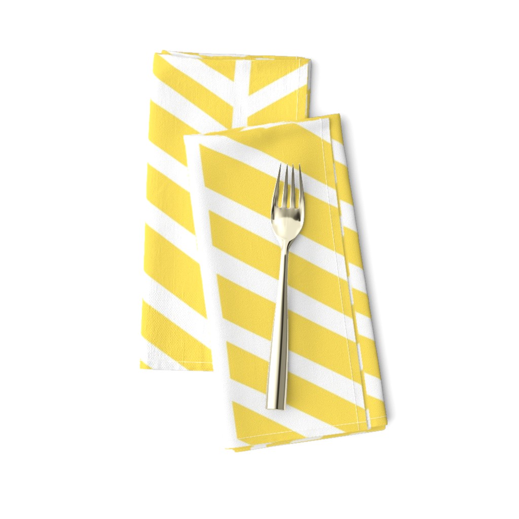 Herringbone Citron Zest Yellow by Friztin