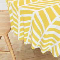 Herringbone Citron Zest Yellow by Friztin