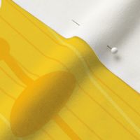 Pom Poms - Large Yellow by Friztin