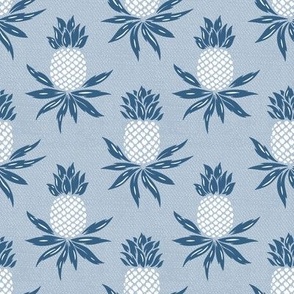 Pineapples Block Print