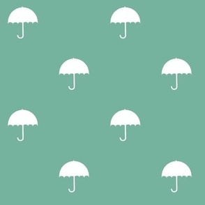 Green umbrella