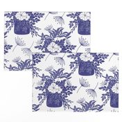 Block Print Potted Floral