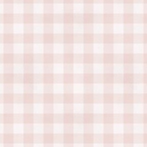 Valentines plaid gingham in light baby pink.  Tiny checkers with a textured background 