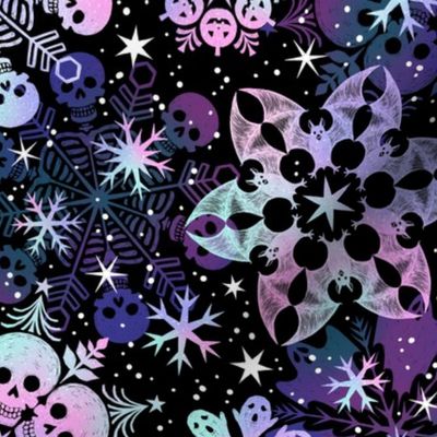 Spooky Snowflakes - Pastel Goth