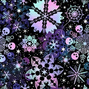 Spooky Snowflakes - Pastel Goth