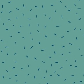Sprinkles Pattern - Modern Simple Blender - Mint Green and Blue