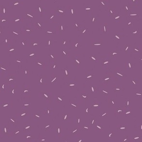 Sprinkles Pattern - Modern Simple Blender - Berry Purple 