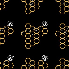 Bees & Honeycombs 