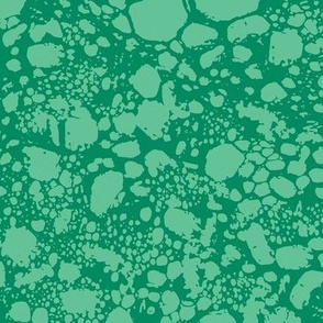 Abstract Animal Print Snakeskin - Kelly Green Monochromatic