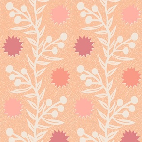 desert sun star vine - pantone peach plethora