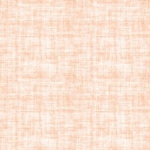 Peach Fuzz Linen Texture - Small Scale - Pantone 2024 color of the year pastel orange apricot peach