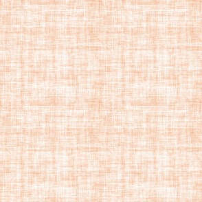 Peach Fuzz Linen Texture - Medium Scale - Pantone 2024 color of the year pastel orange apricot peach