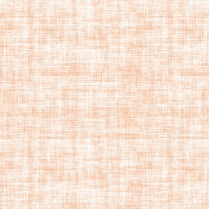Peach Fuzz Linen Texture - Large Scale - Pantone 2024 color of the year pastel orange apricot peach