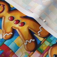 Colorful Gingerbread Cookie Sheet