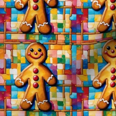Colorful Gingerbread Cookie Sheet