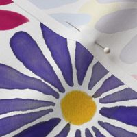 Cheerful Daisy Design - Large Scale