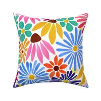 Cheerful Daisy Design - Large Scale