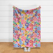 Cheerful Daisy Design - Large Scale
